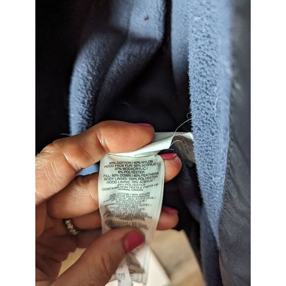 CREWCUTS BY J CREW Down Stadium Jacket Size 14 - Picture 6 of 6